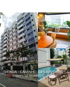 Apartamento com 2 Quartos à venda, 110m² no Caminho das Árvores, Salvador