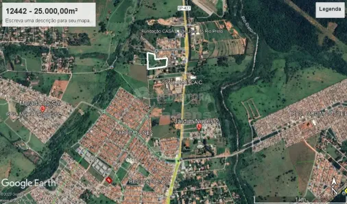 Lote/Terreno à venda, 25000m² no Loteamento Jorge Rodrigues, São José do Rio Preto