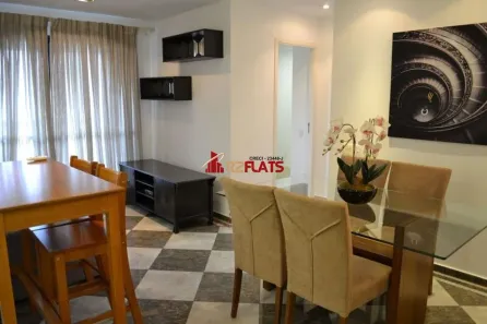 Flat com 2 Quartos para alugar, 55m² no Vila Nova Conceição, São Paulo