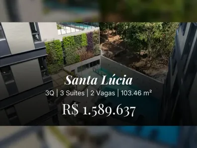 Apartamento com 3 Quartos à venda, 103m² no Santa Lúcia, Vitória
