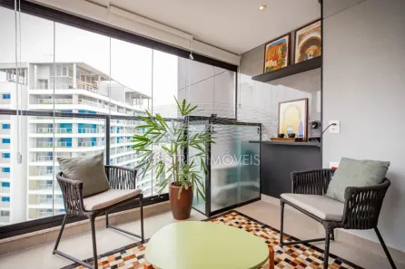 Apartamento com 1 Quarto à venda, 42m² no Indianópolis, São Paulo
