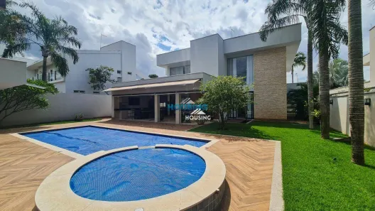 Casa de Condomínio com 4 Quartos à venda, 353m² no Jardins Milão, Goiânia
