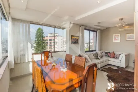 Cobertura com 3 Quartos para venda ou aluguel, 185m² no Petrópolis, Porto Alegre