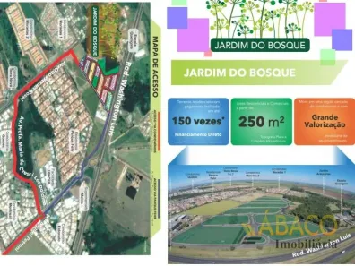 Lote/Terreno à venda, 265m² no Parque Tecnológico Damha I São Carlos, São Carlos