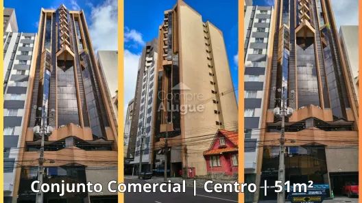 Sala Comercial para alugar, 51m² no Centro, Curitiba