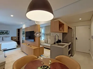 Flat com 1 Quarto para alugar, 31m² no Pinheiros, São Paulo