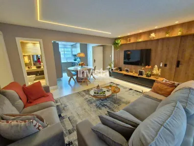 Apartamento com 3 Quartos à venda, 132m² no Ponta da Praia, Santos