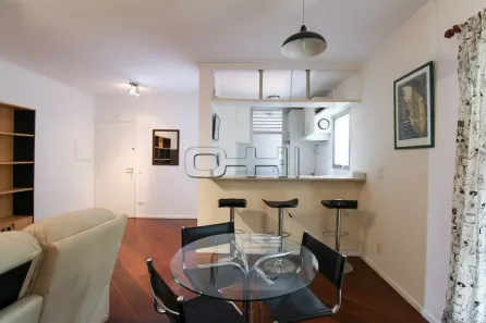 Apartamento com 1 Quarto para alugar, 56m² no Vila Nova Conceição, São Paulo