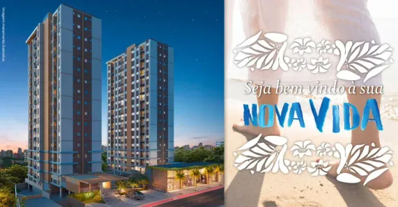 Apartamento com 2 Quartos à venda, 42m² no Itapuã, Salvador