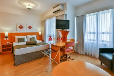 Flat com 1 Quarto para alugar, 30m² no Jardim Paulista, São Paulo