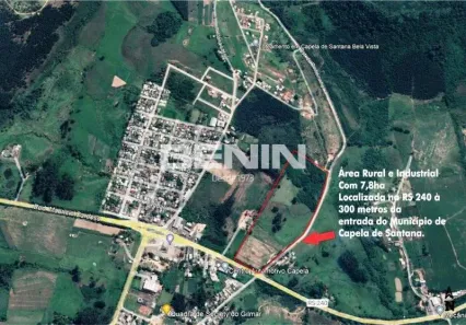 Lote/Terreno à venda, 78000m² no , Capela de Santana
