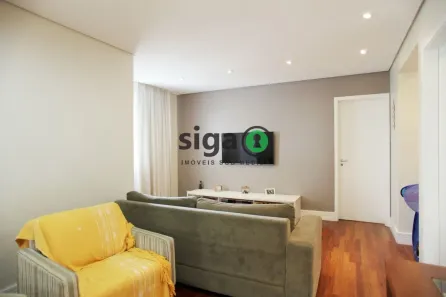 Apartamento com 3 Quartos para alugar, 121m² no Santo Amaro, São Paulo