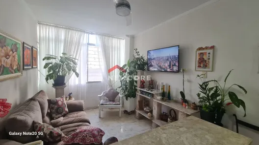 Apartamento com 1 Quarto à venda, 57m² no Centro, São Vicente