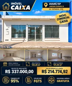 Imóvel Comercial com 1 Quarto à venda, 123m² no Jardim Vera Cruz, Avaré
