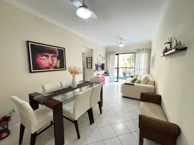 Apartamento com 2 Quartos para alugar, 80m² no Vila Luis Antônio, Guarujá