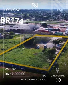 Galpão/Depósito/Armazém para alugar, 5000m² no Distr. Ind. Gov. Aquilino Mota Duarte, Boa Vista