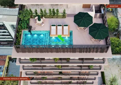 Apartamento com 1 Quarto à venda, 26m² no Tambaú, João Pessoa