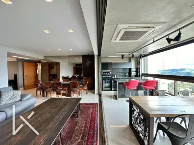 Apartamento com 3 Quartos para alugar, 201m² no Vila da Serra, Nova Lima