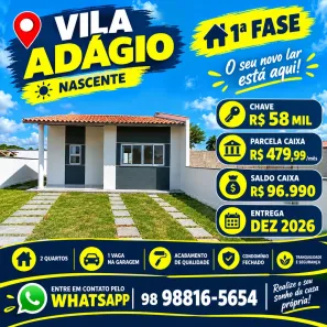 Casa de Condomínio com 2 Quartos à venda, 128m² no Centro, Paço do Lumiar