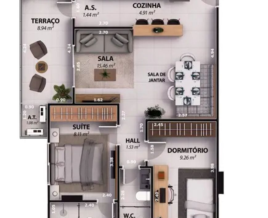 MERLOT RESIDENCE no Mirim, Praia Grande