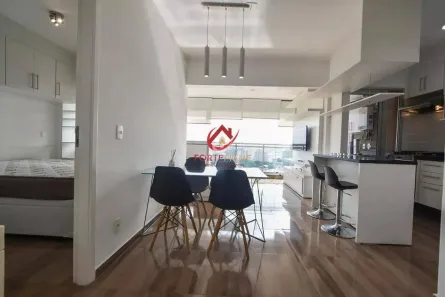 Apartamento com 1 Quarto para alugar, 49m² no Campo Belo, São Paulo