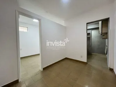 Apartamento com 1 Quarto para alugar, 45m² no Gonzaga, Santos