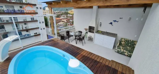 Cobertura com 3 Quartos à venda, 136m² no Itaguá, Ubatuba
