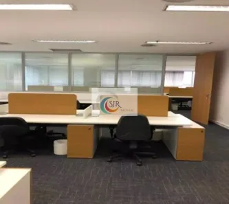 Sala Comercial para alugar, 330m² no Cidade Monções, São Paulo