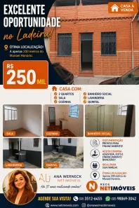 Casa com 2 Quartos à venda, 90m² no Ladeira, Juiz de Fora