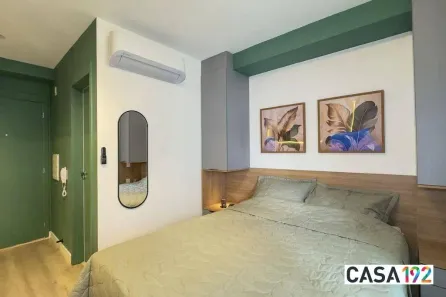 Apartamento com 1 Quarto para alugar, 25m² no Vila Cordeiro, São Paulo