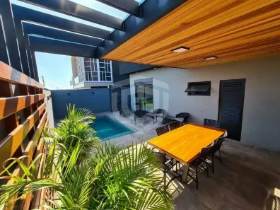 Casa de Condomínio com 3 Quartos à venda, 205m² no Residencial Villa de León, Piratininga