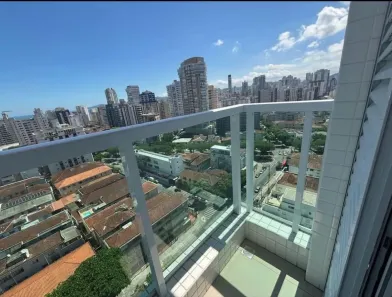 Apartamento com 2 Quartos à venda, 52m² no Embaré, Santos