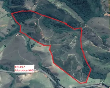 Fazenda/Sítio com 1 Quarto à venda, 100m² no FAZENDA SANTA LUCIA, Aiuruoca