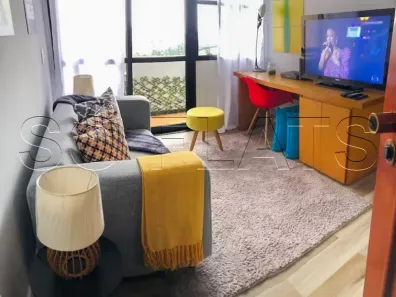 Flat com 1 Quarto à venda, 34m² no Paraíso do Morumbi, São Paulo