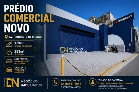 Ponto Comercial à venda, 170m² no Lagoa Nova, Natal