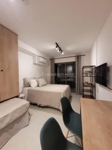 Apartamento com 1 Quarto para venda ou aluguel, 27m² no Pinheiros, São Paulo