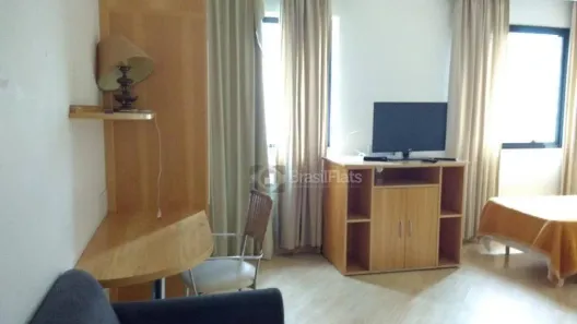 Flat com 1 Quarto para alugar, 32m² no Higienópolis, São Paulo