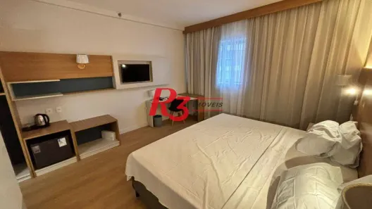 Flat com 1 Quarto à venda, 25m² no Gonzaga, Santos