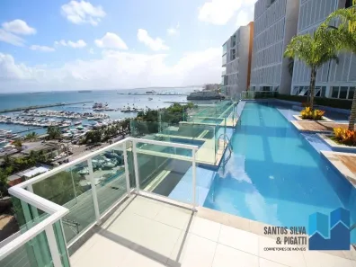Apartamento com 1 Quarto para alugar, 58m² no Comércio, Salvador