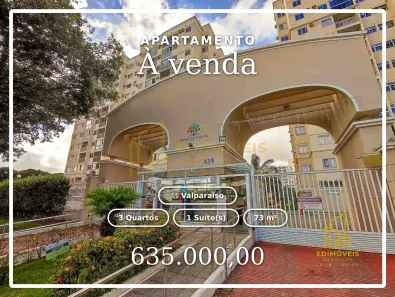 Apartamento com 3 Quartos à venda, 73m² no Valparaíso, Serra