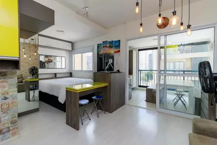 Kitnet com 1 Quarto à venda, 40m² no Vila Cordeiro, São Paulo