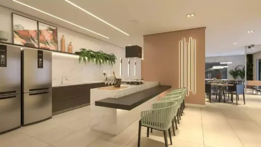 Apartamento com 2 Quartos à venda, 54m² no Estoril, Belo Horizonte