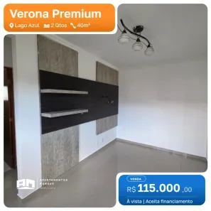 Apartamento com 2 Quartos à venda, 40m² no Lago Azul, Manaus