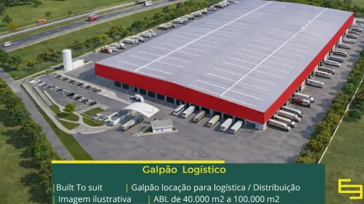Galpão/Depósito/Armazém para alugar, 42000m² no Distrito Industrial João de Almeida, Ribeirão das Neves