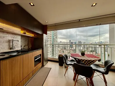 Apartamento com 1 Quarto para venda ou aluguel, 34m² no Pinheiros, São Paulo