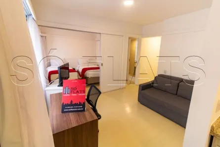 Flat com 1 Quarto para alugar, 33m² no Itaim Bibi, São Paulo