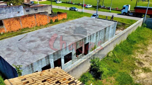 Galpão/Depósito/Armazém para alugar, 125m² no Barranco Alto, Caraguatatuba