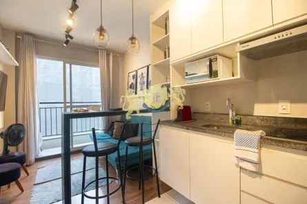 Flat com 1 Quarto à venda, 28m² no República, São Paulo