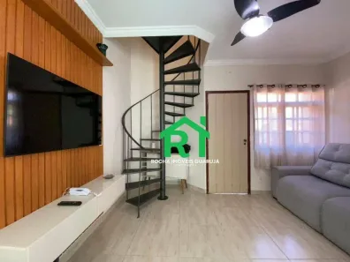 Casa de Condomínio com 2 Quartos à venda, 55m² no Jardim Las Palmas, Guarujá