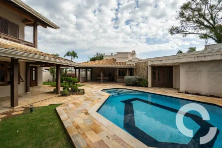 Casa de Condomínio com 3 Quartos para alugar, 502m² no Paiquerê, Valinhos
